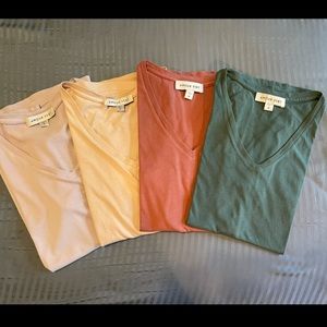 Amour Vert Nico Organic Cotton T-Shirt 4 pack - M
